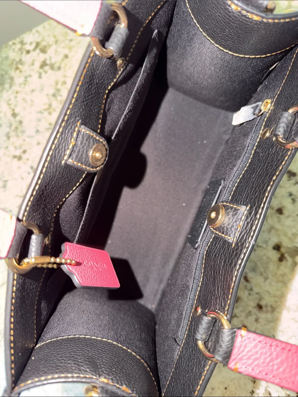 Coach Dempsey Carryall Bag in Signature Canvas with Skyline